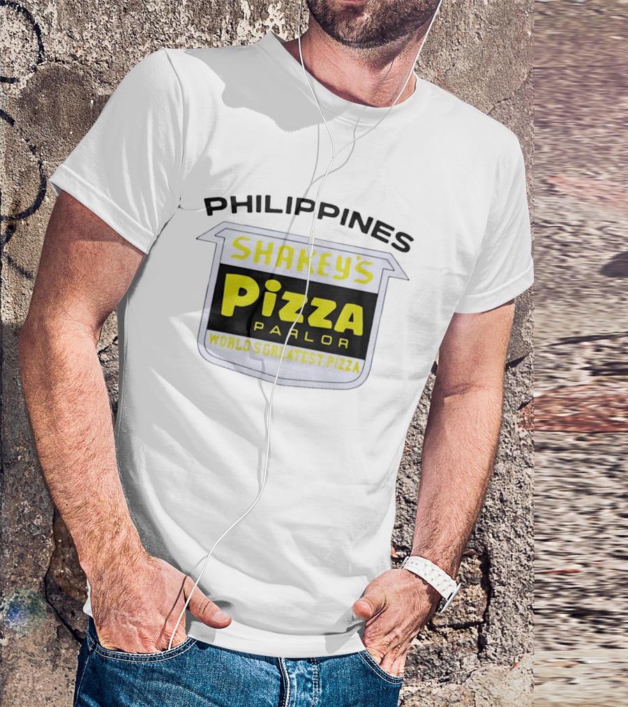 Philippines Shakey's Pizza Parlor World's Greatest Pizza T-Shirt
