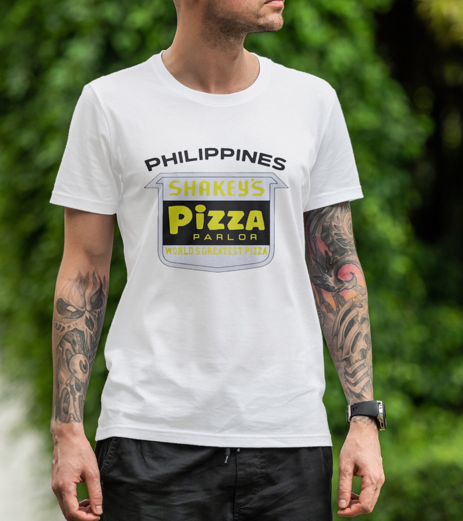 Philippines Shakey's Pizza Parlor World's Greatest Pizza T-Shirt