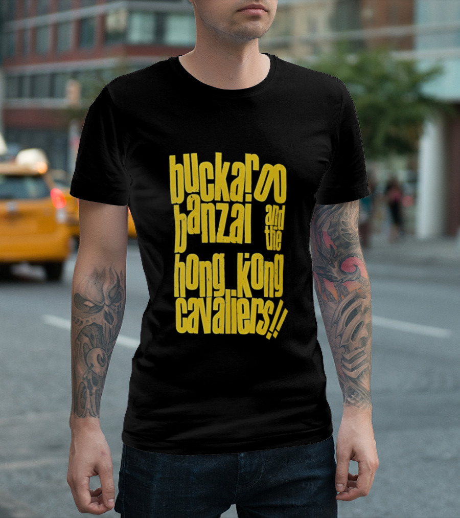 Buckaroo Banzai Hong Kong Cavaliers Yellow T-Shirt