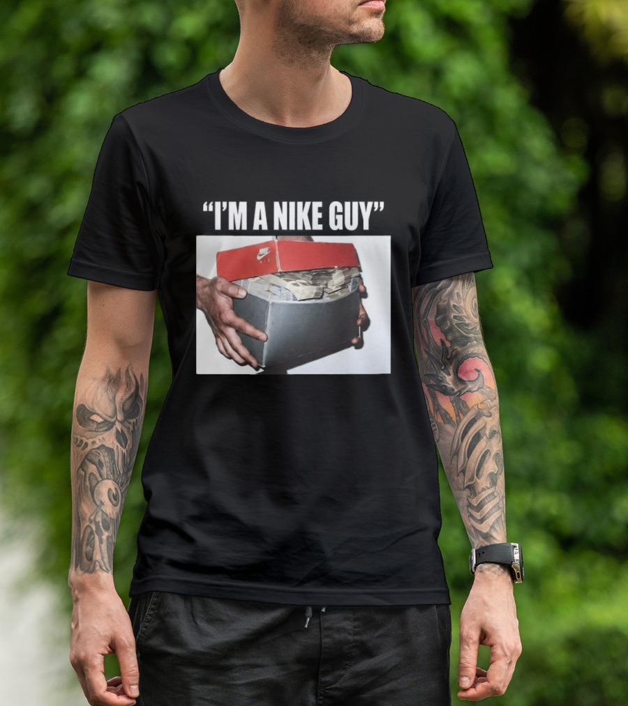 LeBron James Nike Air Cash Sneaker Box T-Shirt