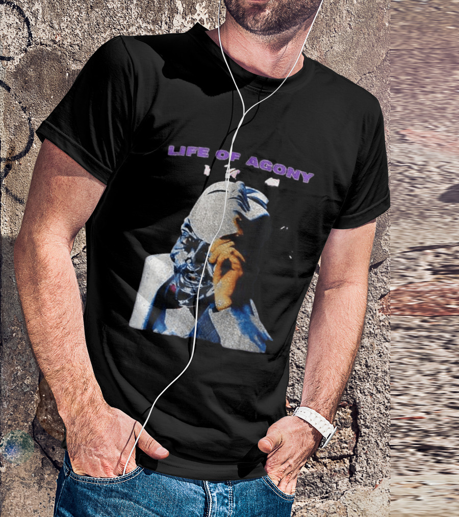 Life Of Agony Ugly Masked Face T-Shirt