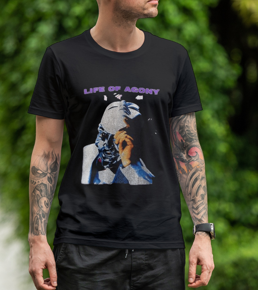 Life Of Agony Ugly Masked Face T-Shirt