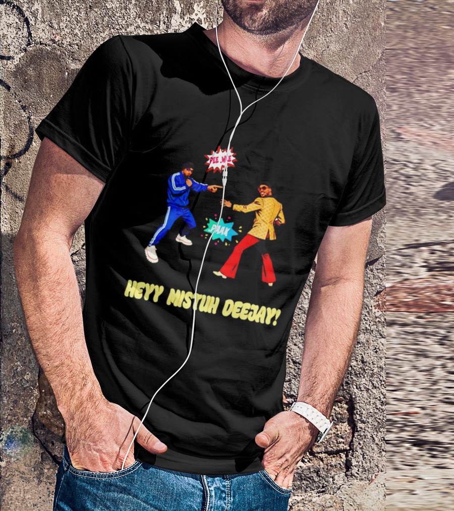 DJ Pee Wee Vs .Paak Heyy Mistuh Deejay The Romantic Tour Live 2026 T-Shirt