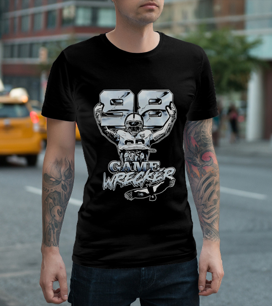 Maxx Crosby 98 Game Wrecker Las Vegas Raiders T-Shirt