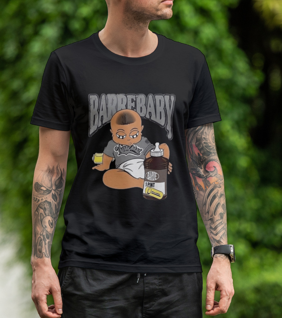 Barrebaby Lil Wayne Syrup 1 Pint Vintage Baby Cartoon T-Shirt