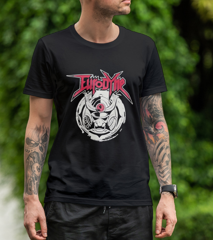 Eurodyne Samurai Cyberpunk Oni RCP77 T-Shirt