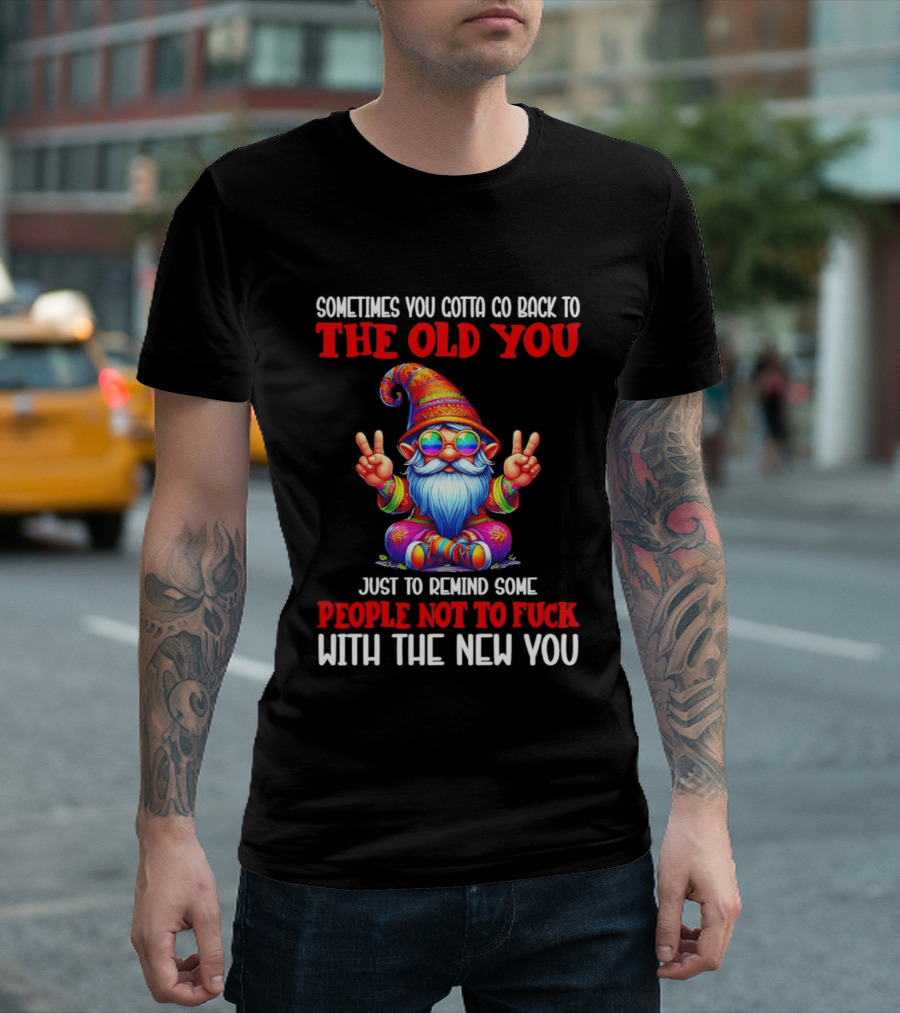 Sometimes You Gotta Go Back To The Old You Just To Remind Some People Not To Fuck With The New You T-Shirt