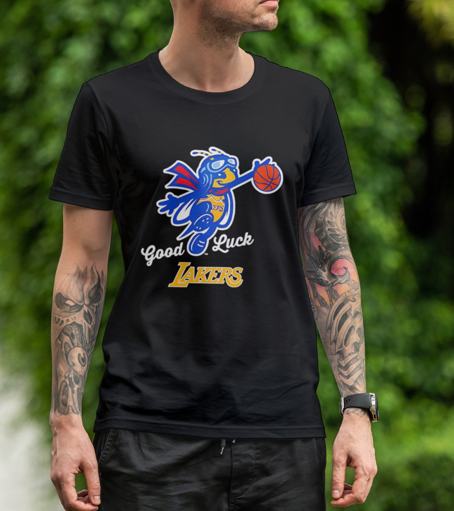 Good Luck Lakers Bee Basketball Team Spirit T-Shirt