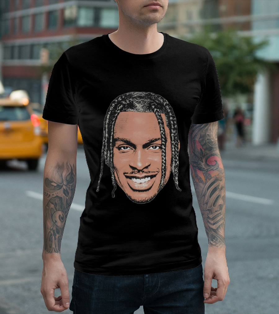 Shai Gilgeous Alexander Big Head Bootleg Style Basketball T-Shirt