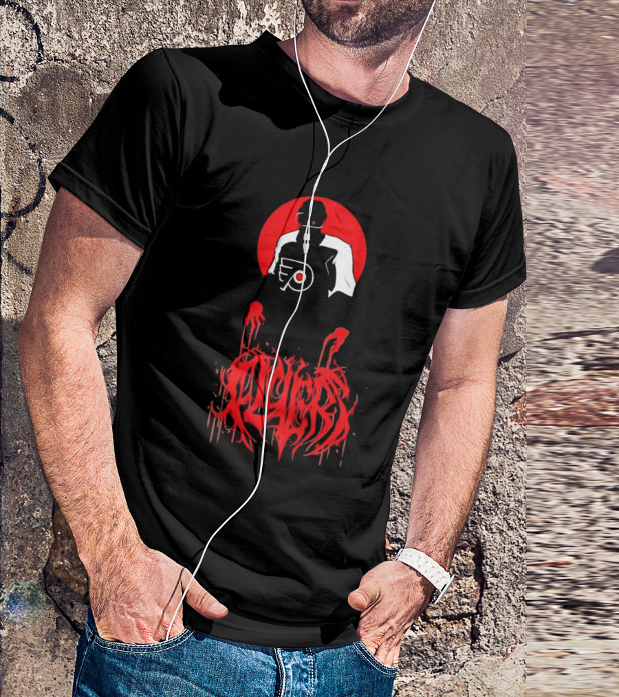Philadelphia Flyers Legacy Of Blood Iconic Hockey T-Shirt