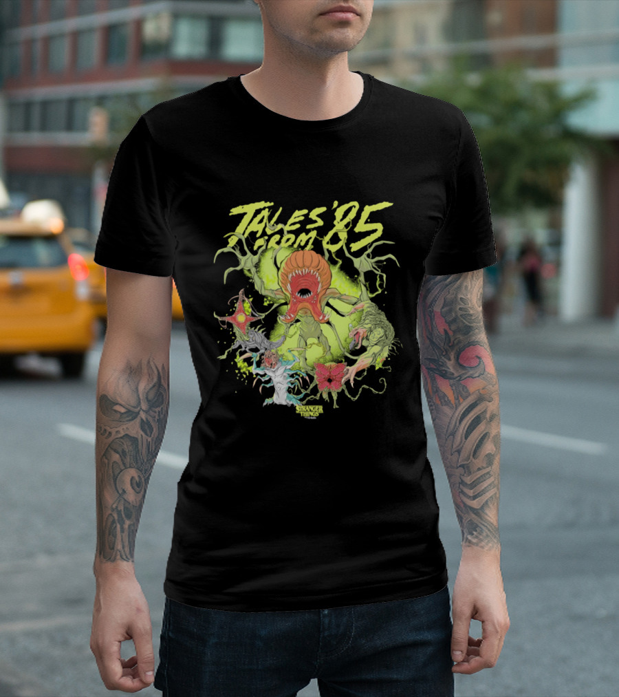 Tales From '85 Creature Monster Scene T-Shirt