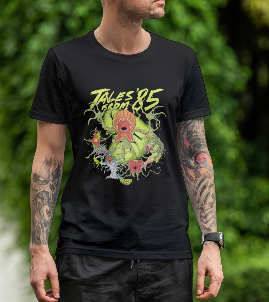 Tales From '85 Creature Monster Scene T-Shirt