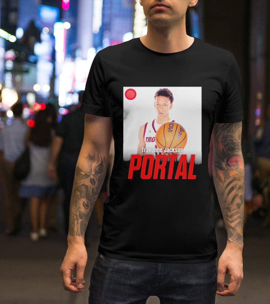 Travonne Jackson Portal NCAA Basketball T-Shirt