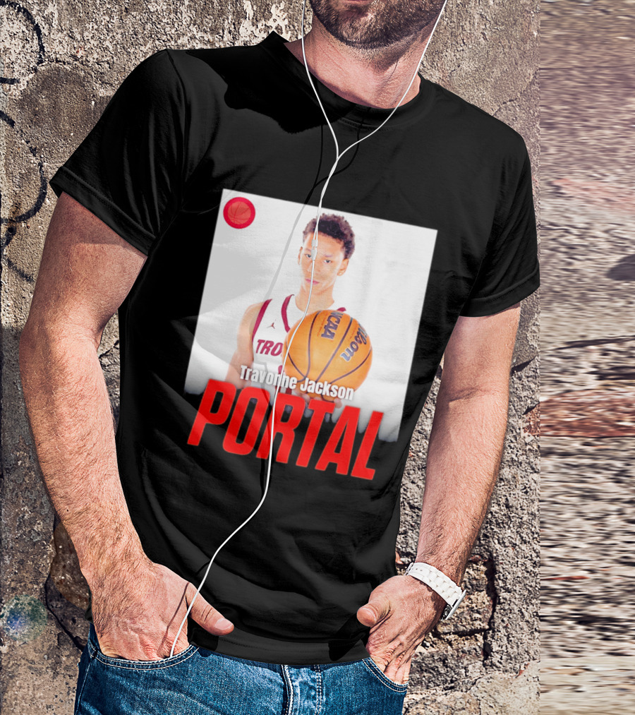 Travonne Jackson Portal NCAA Basketball T-Shirt