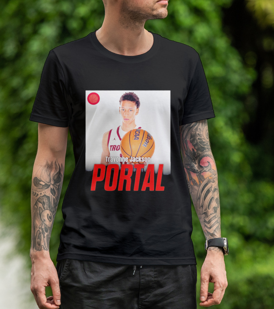 Travonne Jackson Portal NCAA Basketball T-Shirt