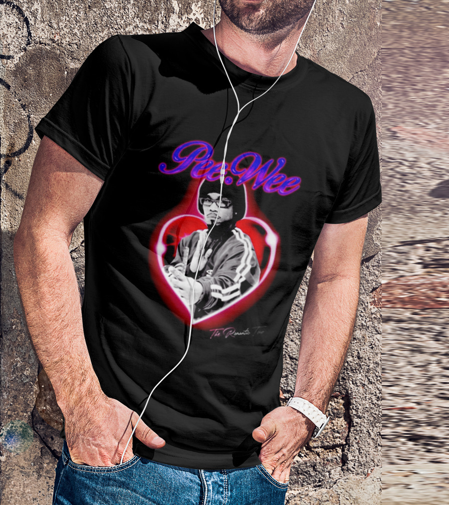 Pee Wee Heart Tour 2026 Anderson Paak Live Performance T-Shirt