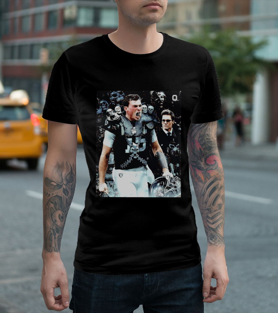 Raider Fernando Mendoza Draft 2026 Skull Knight T-Shirt