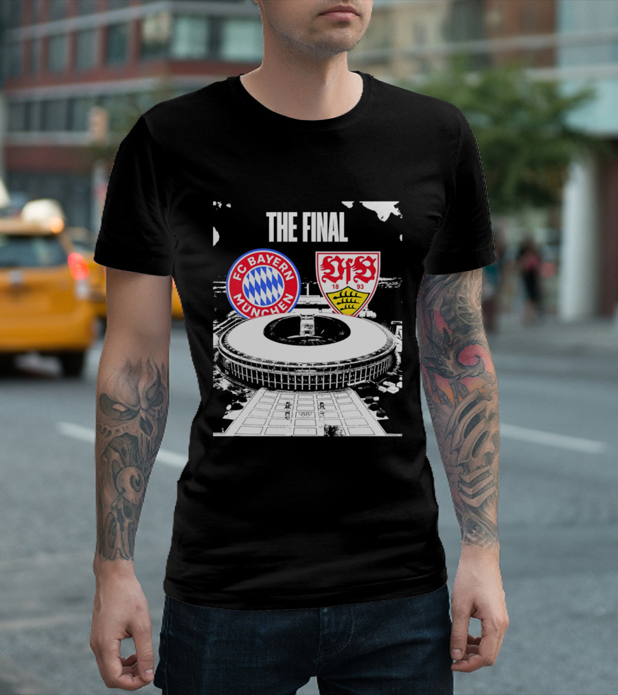 FC Bayern München Vs VfB Stuttgart The Final DFB Pokal 2026 T-Shirt