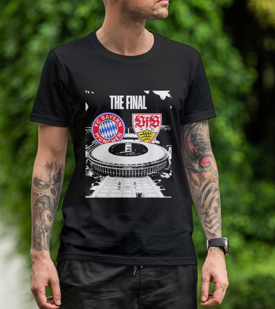 FC Bayern München Vs VfB Stuttgart The Final DFB Pokal 2026 T-Shirt