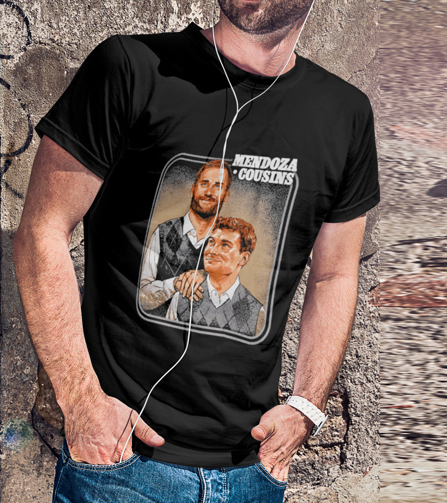 Mendoza Cousins Duo Sweater Vest Pairing T-Shirt