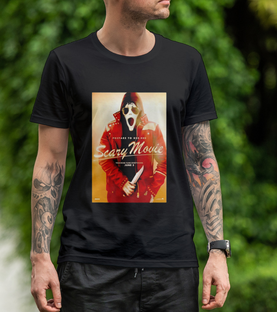 Scary Movie Prepare To Hee Hee Touching Fans Everywhere June 5 Michael T-Shirt