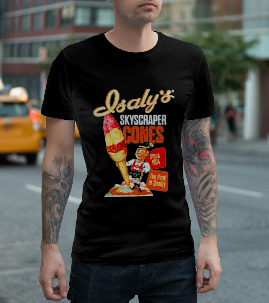 Isaly's Skyscraper Cones Since 1904 The Peak Of T-Shirt