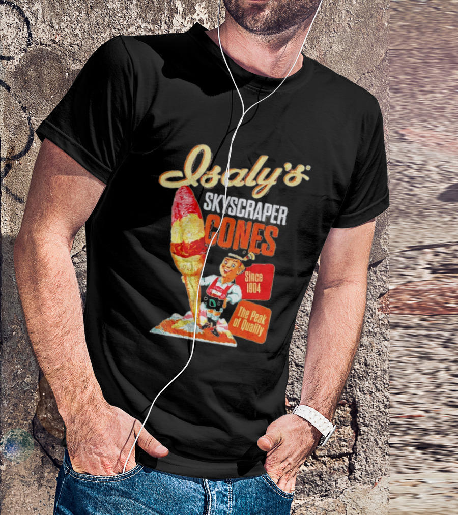 Isaly's Skyscraper Cones Since 1904 The Peak Of T-Shirt