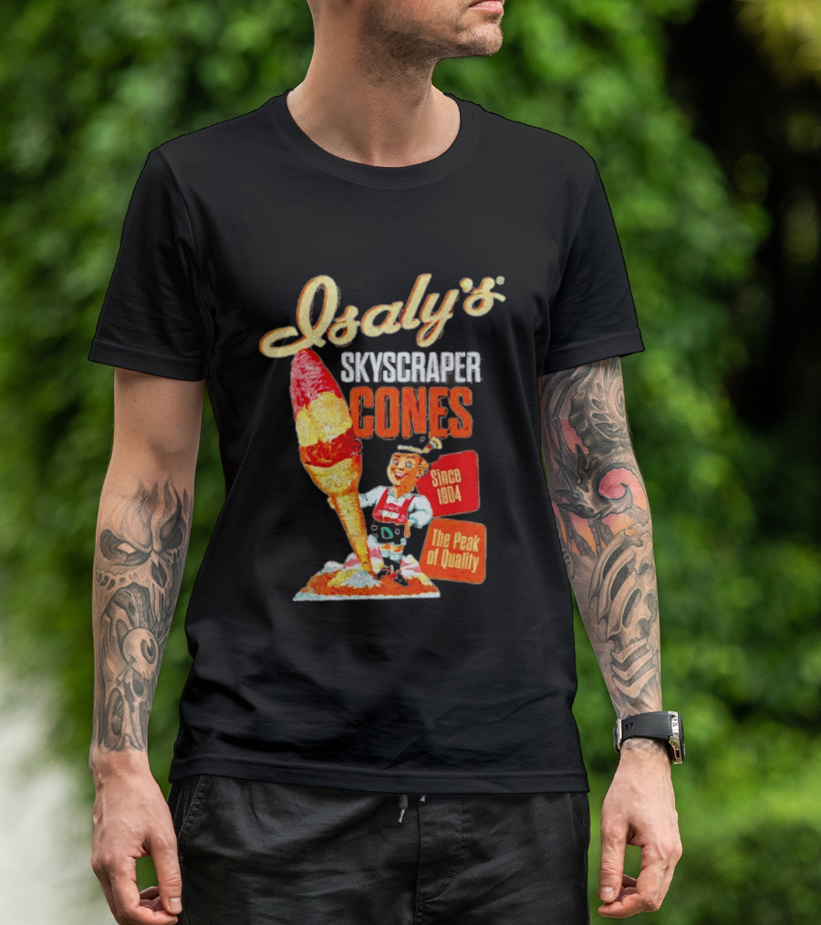 Isaly's Skyscraper Cones Since 1904 The Peak Of T-Shirt