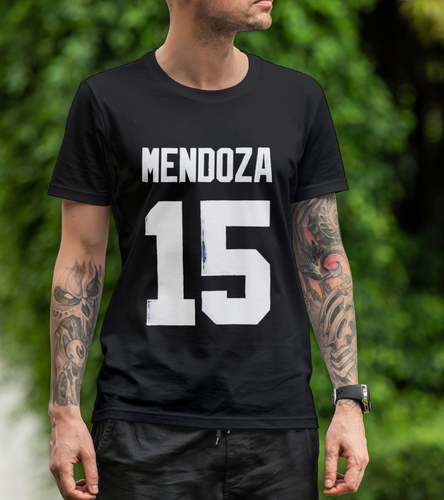 Mendoza 15 Las Vegas Raiders T-Shirt