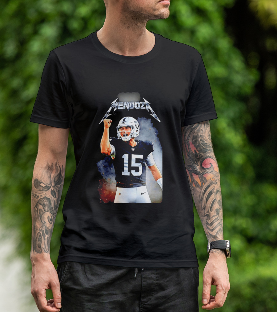 Mendoza Las Vegas Raiders 2026 Draft Fan Gear T-Shirt