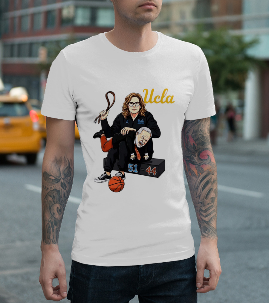 UCLA Bruins Cori Close Vs Vic Schaefer Texas Longhorns 2026 Women's NCAA Tournament Score 51 44 T-Shirt