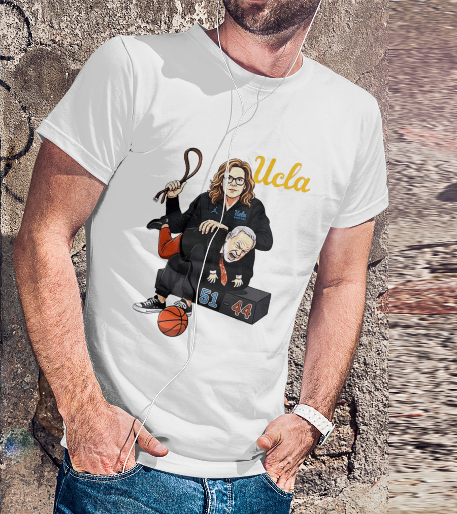 UCLA Bruins Cori Close Vs Vic Schaefer Texas Longhorns 2026 Women's NCAA Tournament Score 51 44 T-Shirt