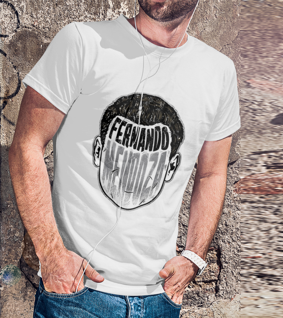 Fernando Mendoza Las Vegas Raiders NHL Face T-Shirt