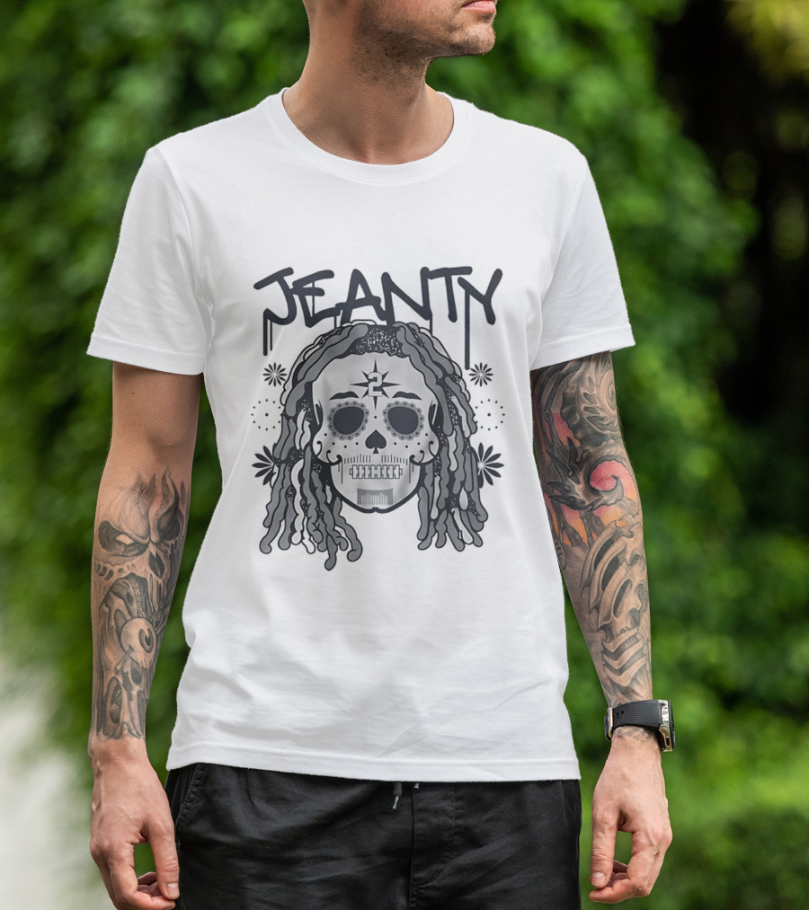 Las Vegas Jeanty Number 2 Sugar Skull Remix T-Shirt