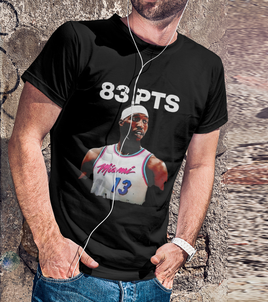 Bam Adebayo 83 PTS Miami 13 T-Shirt