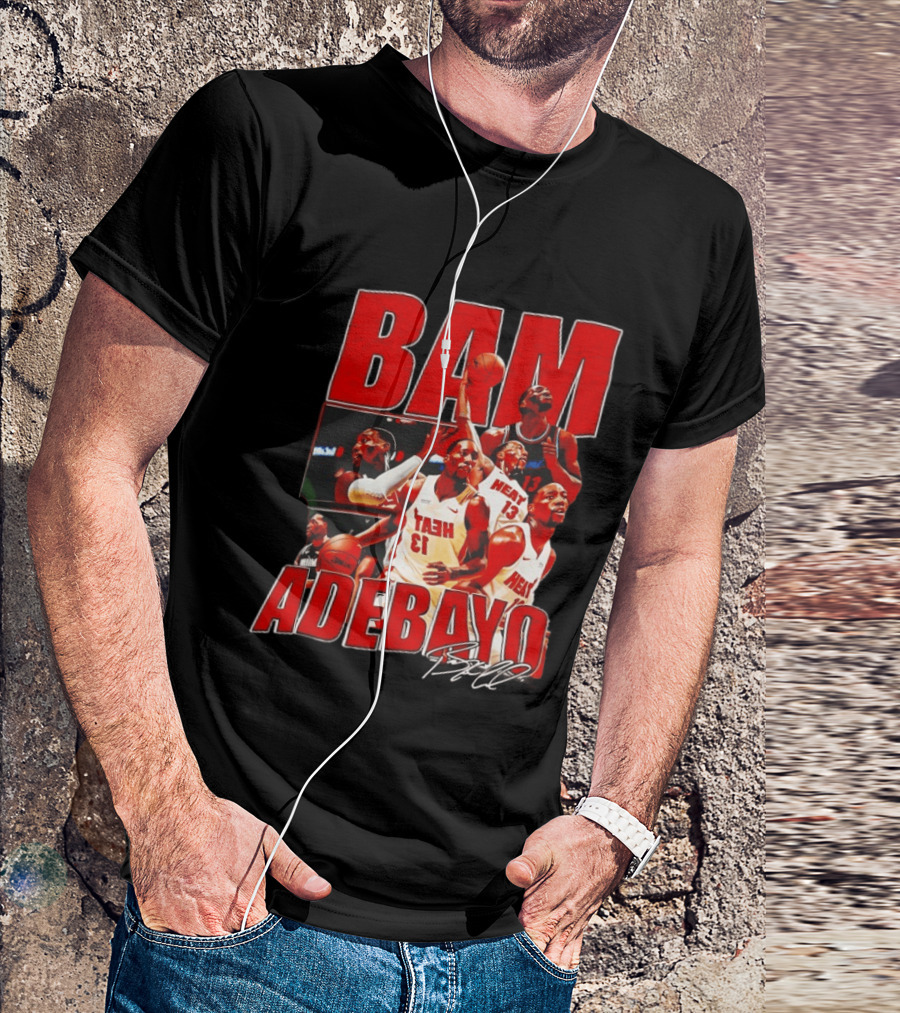 Bam Adebayo Heat Basketball Highlights And Scoring Feat T-Shirt