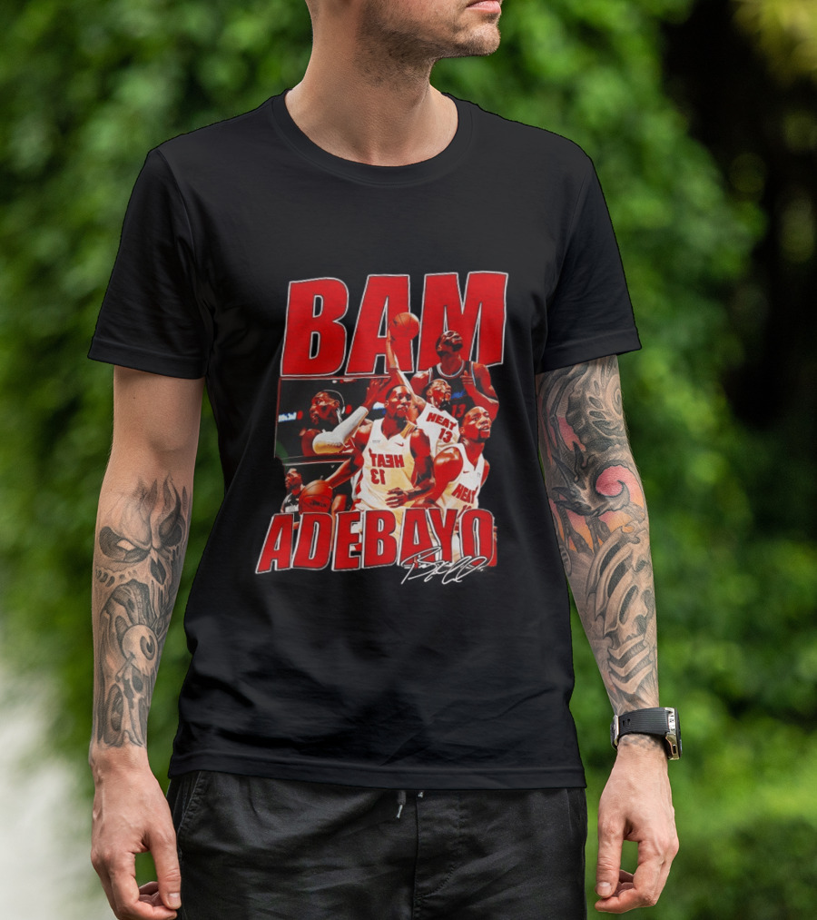 Bam Adebayo Heat Basketball Highlights And Scoring Feat T-Shirt