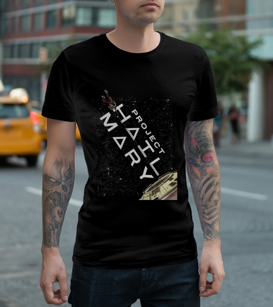 Project Hail Mary Movie Official Merchandising T-Shirt
