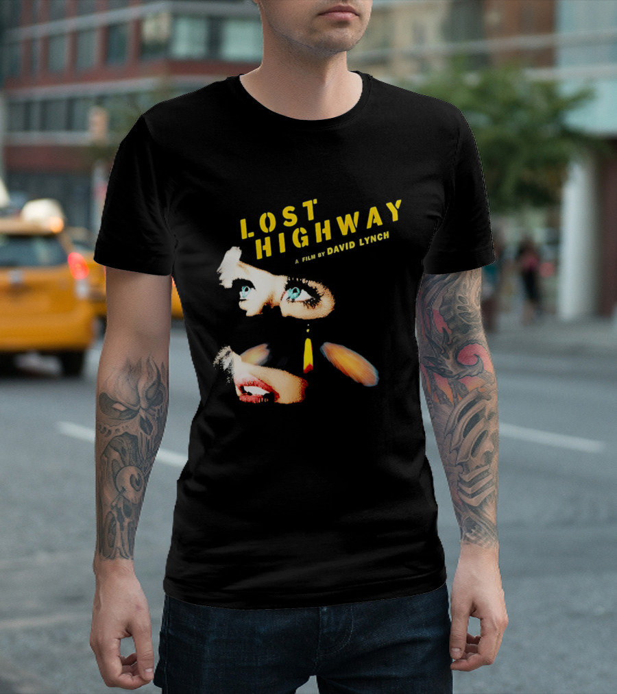 Lost Highway David Lynch Movie Surreal Elements Eyes Lips T-Shirt