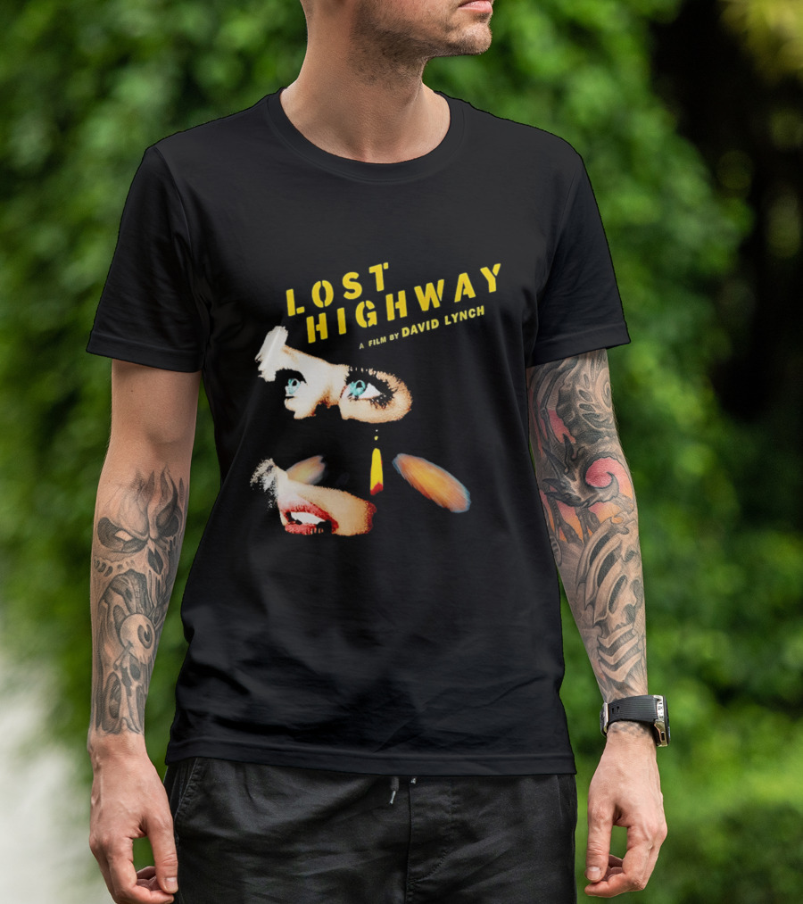 Lost Highway David Lynch Movie Surreal Elements Eyes Lips T-Shirt
