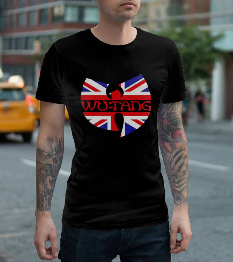 Wu Tang Clan Union Jack UK 2026 London Manchester Tour T-Shirt