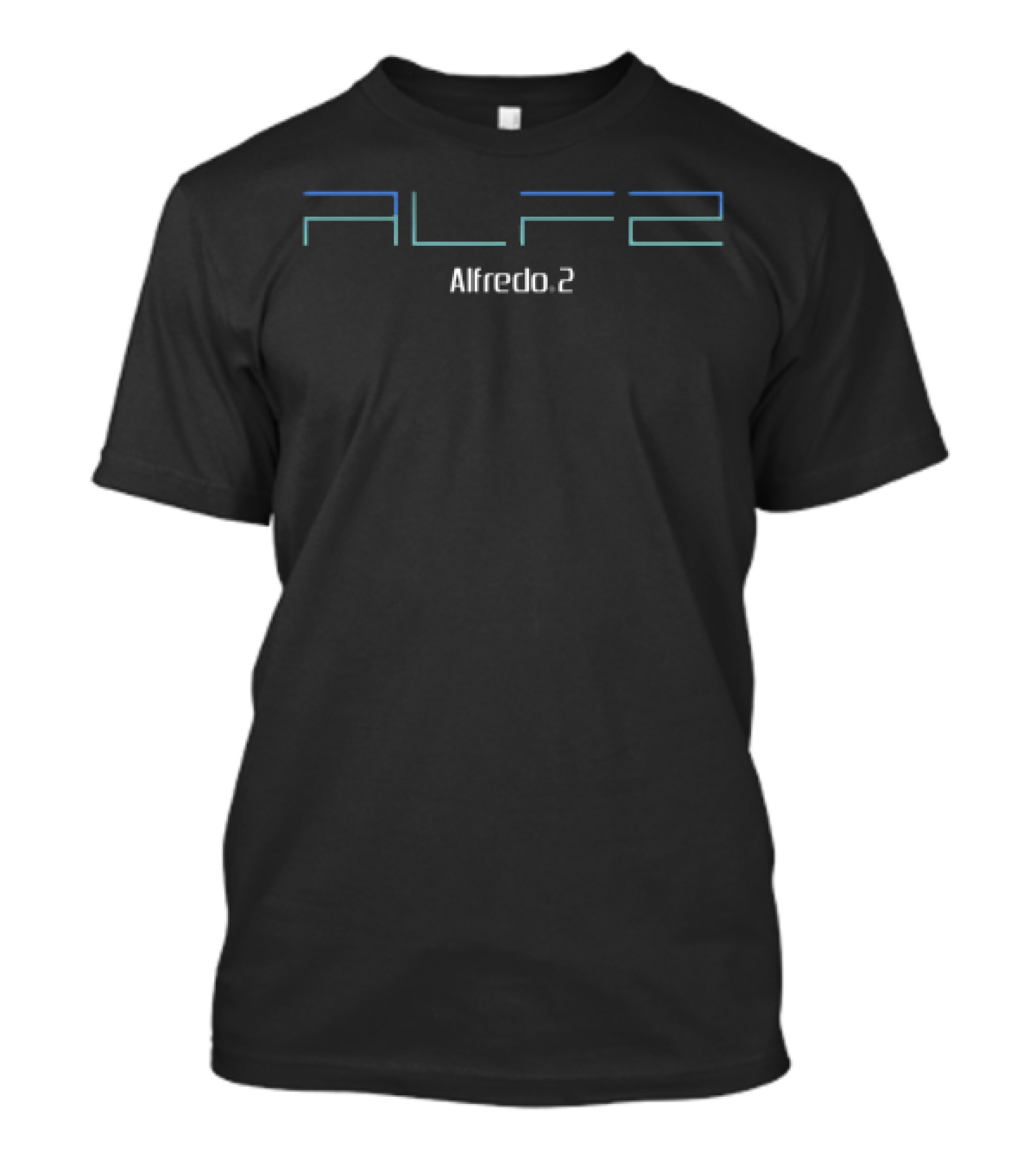 ALF Alfredeo 2 Retro Futuristic Typography Style T-Shirt