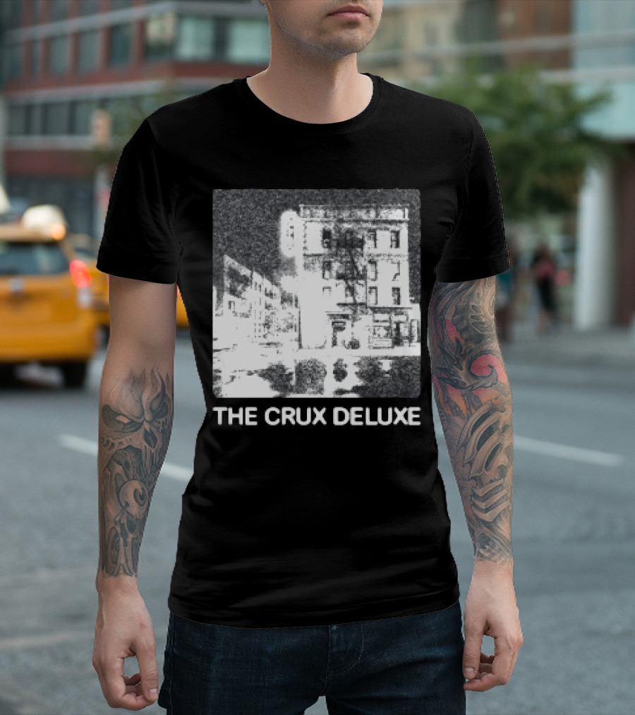The Crux Deluxe Building Night Scene T-Shirt