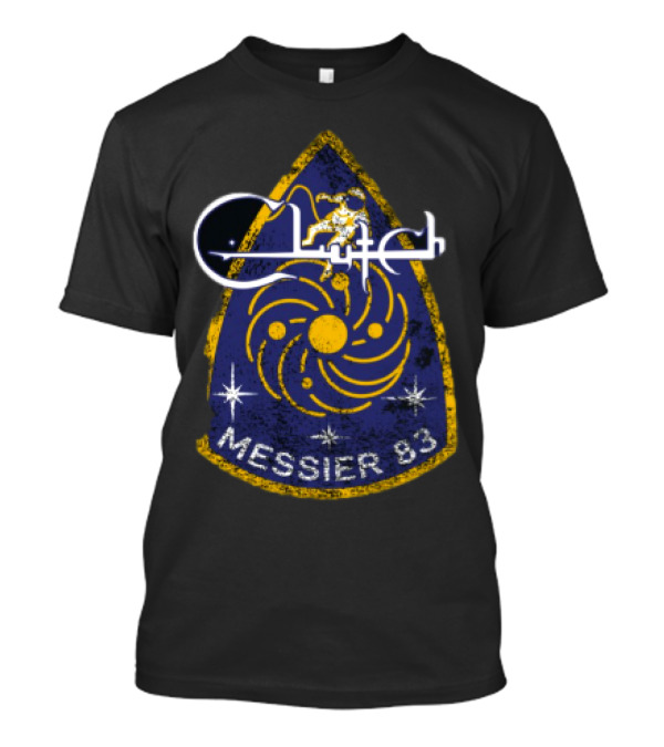 Clutch Messier 83 Cosmic Galaxy Patch Vintage Retro Badge T-Shirt