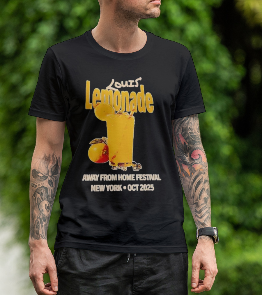 Louis’ Lemonade Away From Home Festival New York Oct 2025 T-Shirt