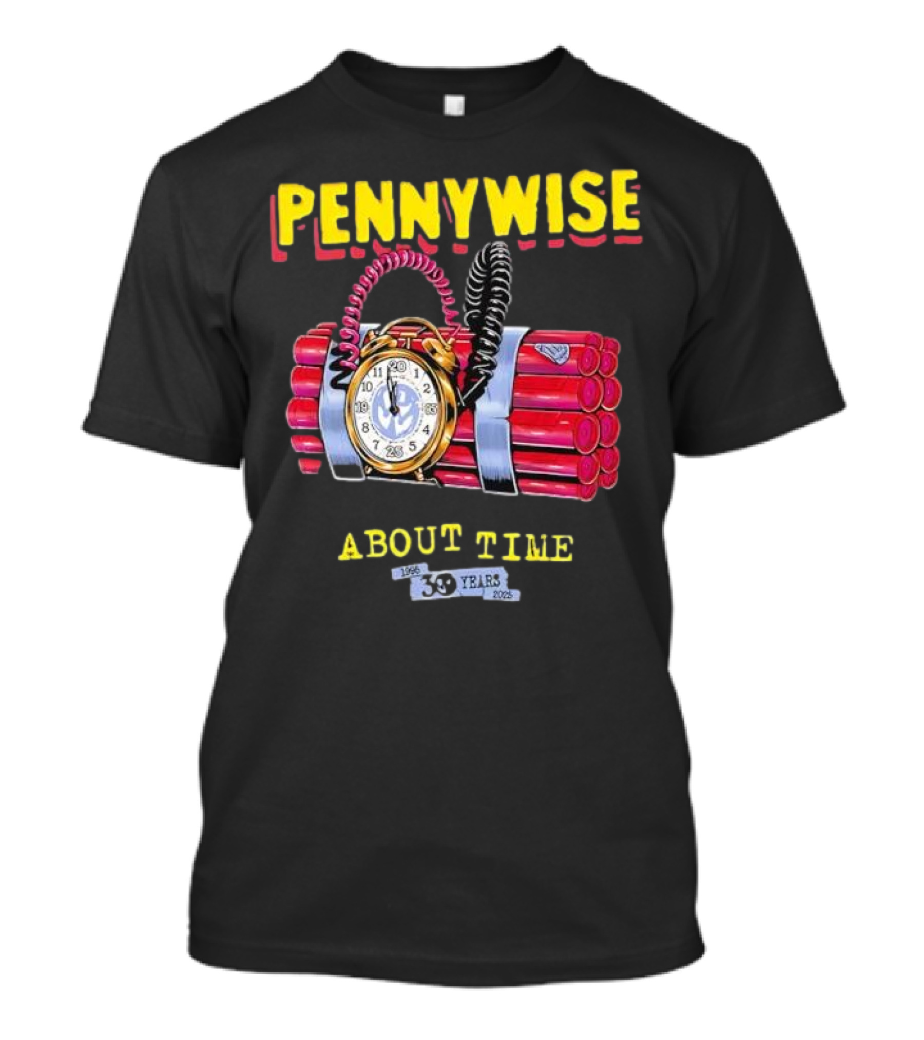 Pennywise About Time 30 Years 1996-2026 Anniversary Halloween T-Shirt