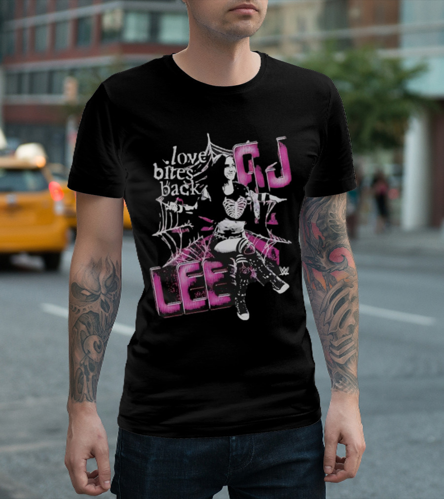 AJ Lee Love Bites Back WWE T-Shirt