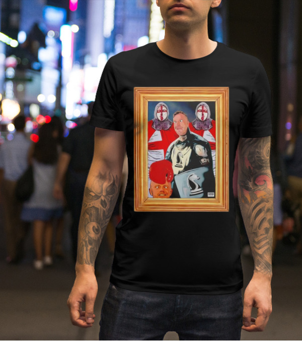 Bell Ends Of The Realm Knight Shield Boxing Legend T-Shirt