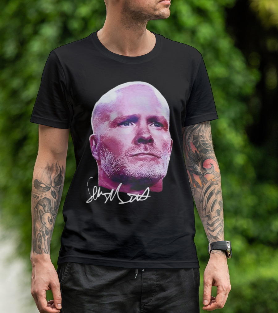 Sean McDermott Coach Bills Big Head Signature 111 T-Shirt