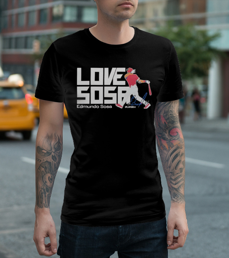 Edmundo Sosa Love Sosa Player Signature Collection T-Shirt